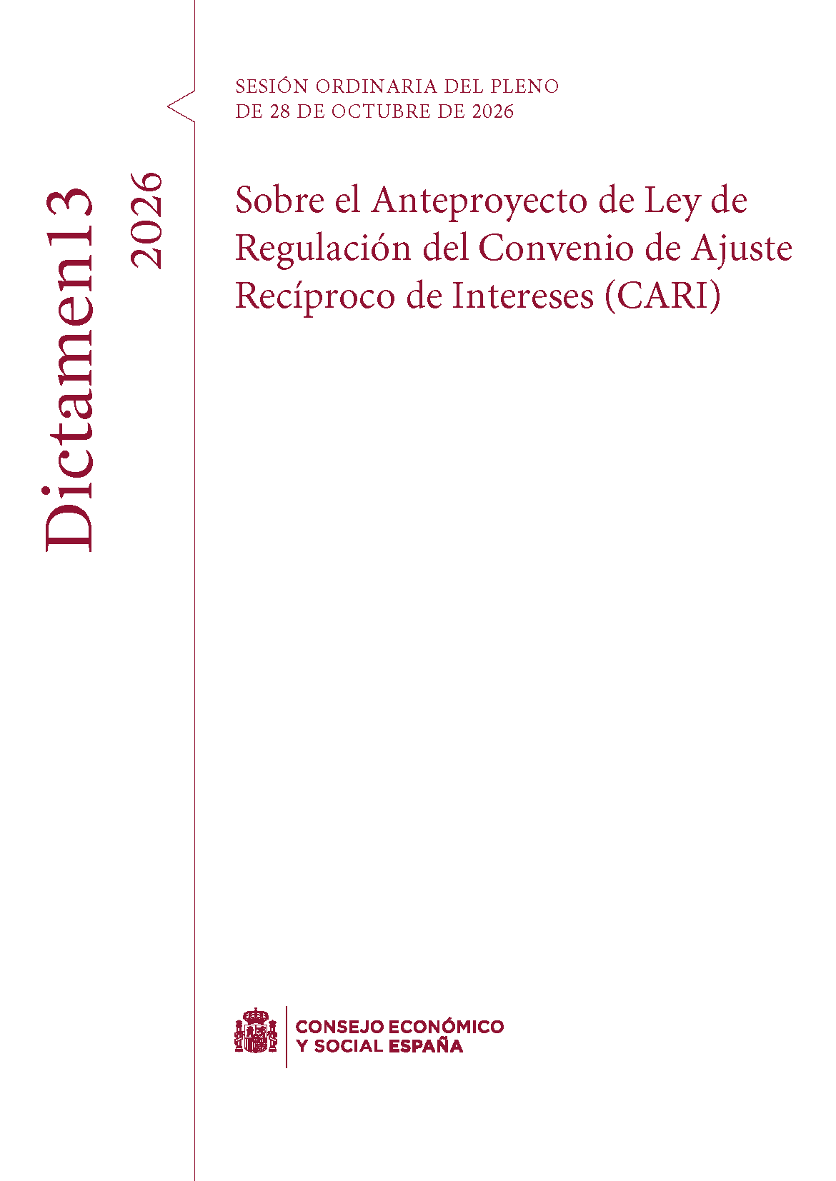 Portada Dictamen 13/2026